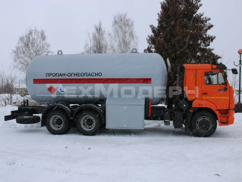 Газовоз КАМАЗ 65115 с АЦТ-22