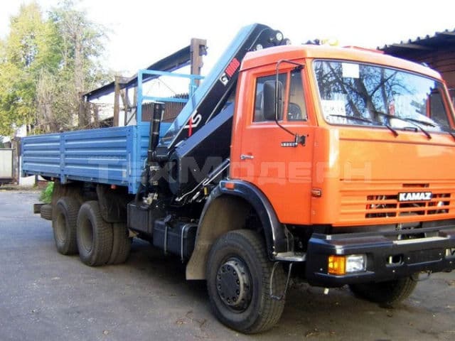 КМУ Hiab 166  на базе КАМАЗ 65115