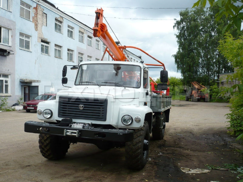 Ямобур ГАЗ 33081 БКМ-411